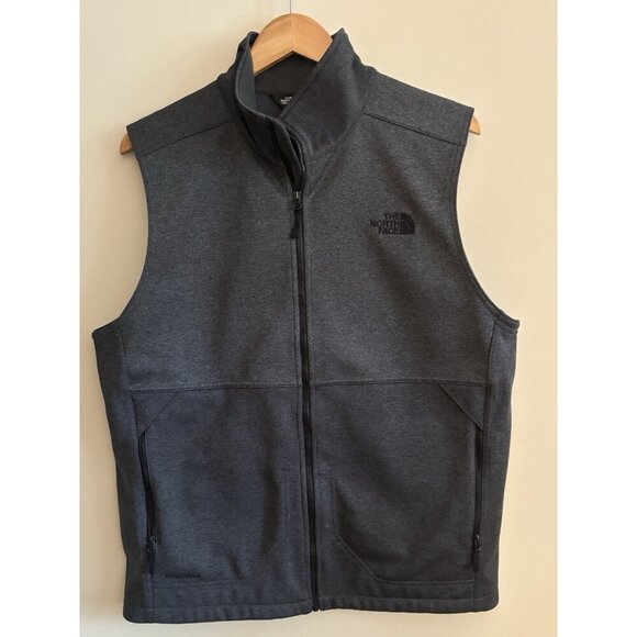 The North Face Apex Bionic Gray Vest Size Medium Stretch Outdoor Hiking Cam - Picture 1 of 10